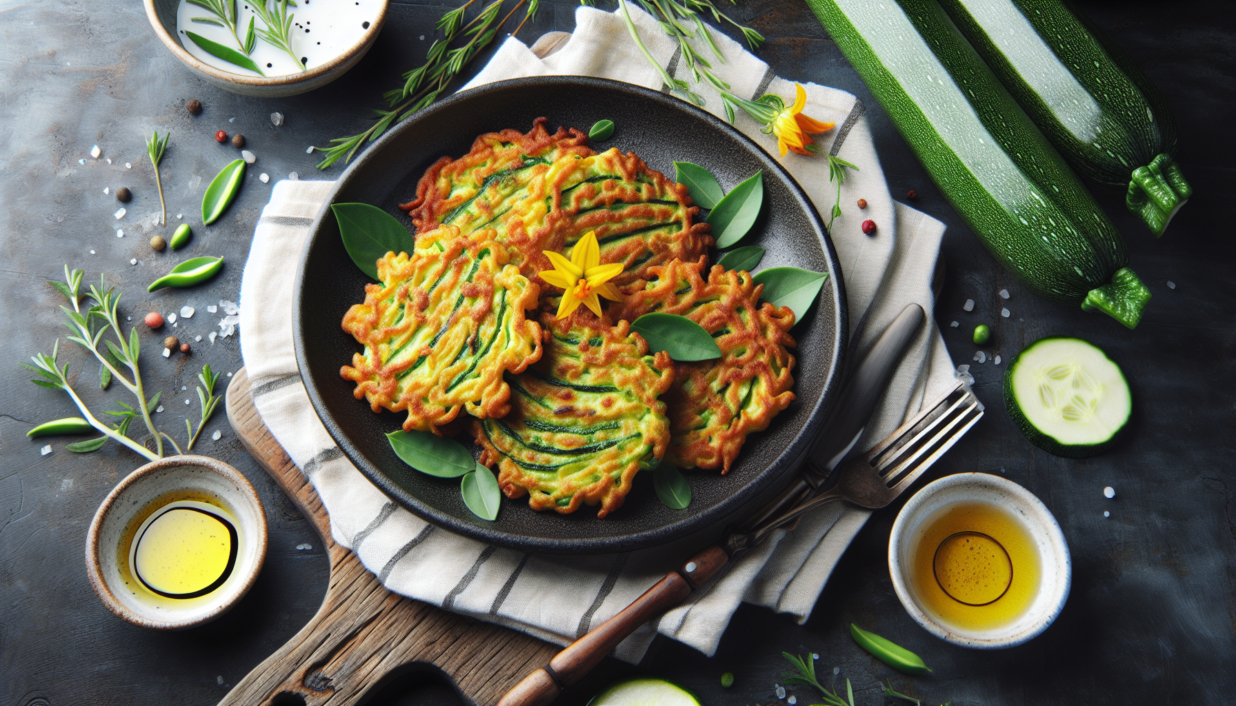 frittelle fiori di zucca